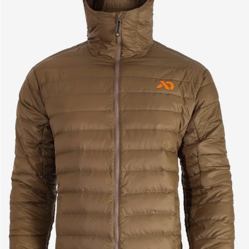 First Lite Men's Brown Puffer Jacket
